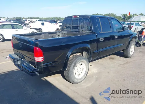 2001 Dodge Dakota Quad из США, поврежденный, VIN 1B7HG2AX51S284916